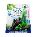 アクアリウム用品 癒し水景 MIXプランツ ロック 茶 GEX ジェックス イヤシスイケイMIXプランツロツクチヤ