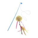 CAT TOY 猫じゃらし ふわふわボール ペティオ CTネコジヤラシフワフワボ-ル