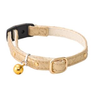 項圈, 挽具 - CAT COLLAR ゴージャスカラー（ゴールド） ペティオ ネコカラ-ゴ-ジヤスカラ- キン