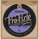 EJ-44(DADDARIO) ダダリオ クラシックギター弦（Extra Hard / Silver on Nylon / Clear Trebles　.0290-.045） D'ADDARIO　PRO-ARTE NYLON