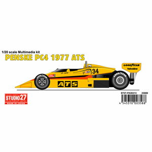 スタジオ27 1/20 PENSKE PC4 ATS 1977【ST27-FK20313】