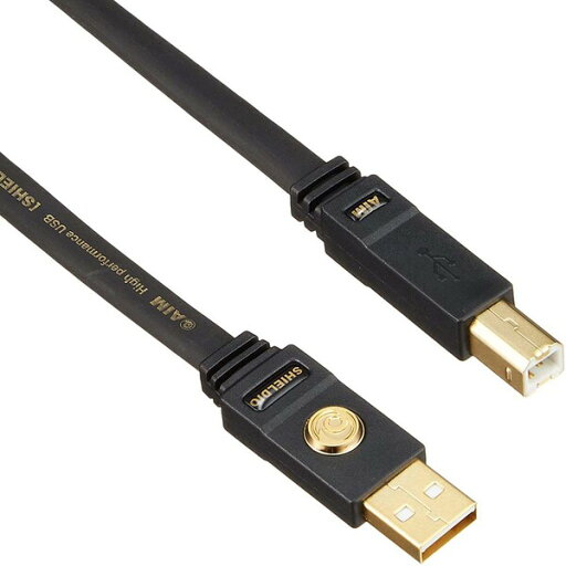 エイム オーディオUSBケーブル(1.5m)【A】タイプ⇒【B】タイプ UA3-R015 AIM SHIELDIO UA3 エイム オーディオUSBケーブル(1.5m)【A】タイプ⇒【B】タイプ UA3-R015 AIM SHIELDIO UA3
