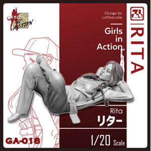 トリファクトリー 1/20 ガールズインアクションシリーズ リタ【GA-018】 プラモデル