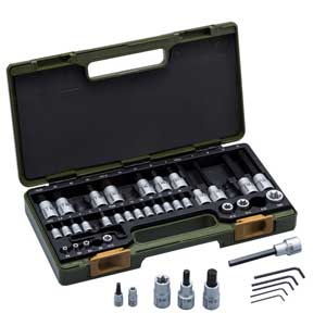 �ץ������� �ȥ륯��+�إå��������å� 42�����å� 1/2��+1/4�� 82290 PROXXON PROX-TECH �ˤ֤��� ���֤��� 42�ġ������åȥ�...