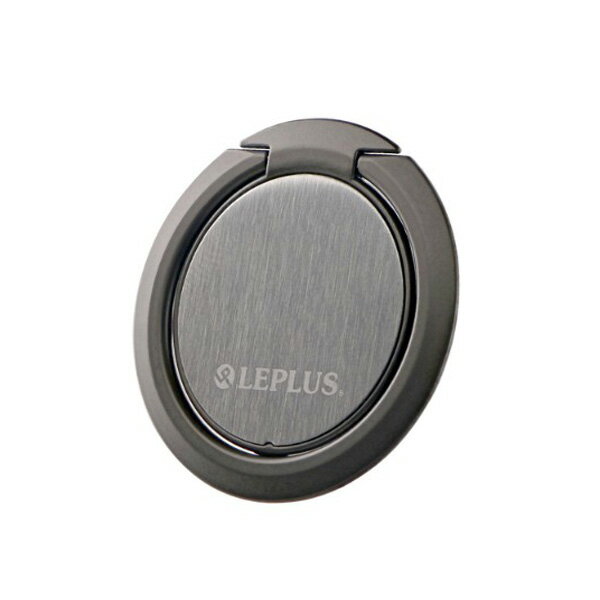 MS Products 汎用スマートフォンリング Grip Ring SLIM ブラック LEPLUS（ルプラス） LP-SMRGS05BK
