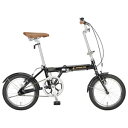 YG-0228 キャプテンスタッグ 折りたたみ自転車 16イ...