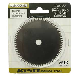 プロクソン スライドソウ SS630 No.24950専用 木工用ブレード 鋸刃径φ85mm 山数80山 No.28731
