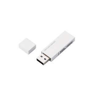 エレコム USB2.0対応 フラッシュメモリ 16GB（ホワイト）セキュリティ機能搭載 MF-MSU2B16GWH