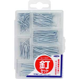 【返品種別B】□「返品種別」について詳しくはこちら□◆日曜大工から現場での作業に使えるサイズをセットしました。◆専用ケースはサイズ別に区切りを設けており混ざったりしません。■　仕　様　■重量(約)：150g材質：スチールセット内容：全長20、26、33、39、45、66mm[1100Pトヨミツ]豊光アウトドア＞DIY・工具＞生産加工用品＞ねじ・ボルト・ナット