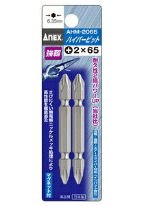 AHM-2065 兼古製作所 ハイパービット 両頭タイプ 2本組(+2×65) ANEX