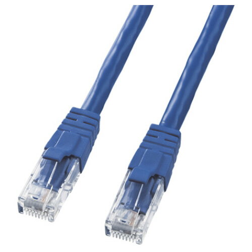 サンワサプライ カテゴリ6UTP クロスLANケーブル 20m（ブルー） KB-T6L-20BLCK