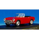 First43 1/43 ホンダ S800 1966 オープンルーフ レッド【F43-103】 ミニカー