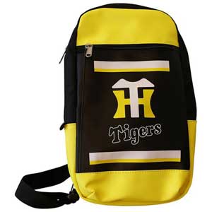 1FJRDT0145 ミズノ 阪神タイガース公認 ボディバッグ（イエロー・容量：約6L） HANSHIN Tigers