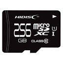 MCSDX256GCL10UIJPWOA HIDISC microSDXCメモリーカード 256GB CLASS10 UHS-1