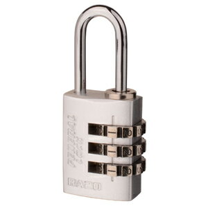 フェデラル ダイヤル鍵 アルミ製（シルバー） RA20-S-P FEDERAL