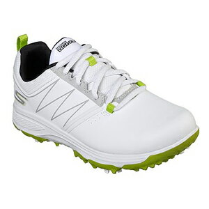 SK19-99981-WLM-250 スケッチャーズ ボーイズ・スパイク・ゴルフシューズ（ホワイト/グリーン・25.0cm） Skechers GO GOLF BLASTER