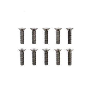タミヤ SP.1631 3×12mmスチール六角皿ビス（10本）【51631】 ラジコン用パーツ