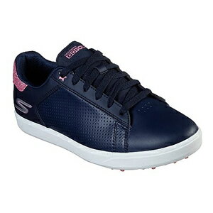 SK19-14882-NVPK-230 スケッチャーズ レディース・スパイクレス・ゴルフシューズ（ネイビー/ピンク・23.0cm） SKECHERS ウィメンズ GO GOLF DRIVE - SHIMMER