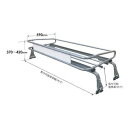 ZM-600 ロッキープラス ルーフキャリア 小中型トラック用 雨ドイ挟み込みタイプ