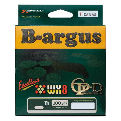 PE - YGK バルゴス エクセレント PE WX8 100yds ウグイスグリーン(5号/80lb) バルゴス WX8 GP-D 100ydsウグイスグリーン(5ゴウ/80lb) X-BRAID(エックスブレイド) ワイ・ジー・ケー バス スネークヘッド PEライン