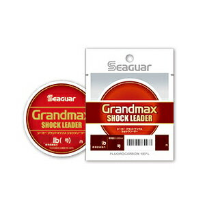 シーガー シーガー グランドマックスショックリーダー 30m(6号/28lb) シーガー グランドマックスショッ..
