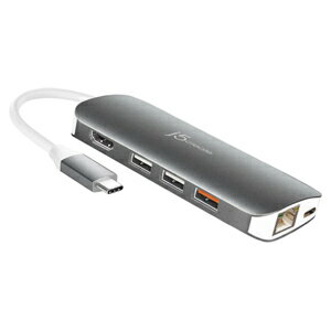 ジェイファイブクリエイト PD 3.0対応 USB Type-C 10 in 1 マルチドック j5create JCD384
