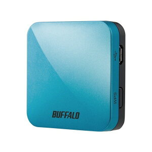 BUFFALO ʥХåե ۥƥWi-Fi롼 Wi-Fi 5(11ac)б 433/150Mbps BUFFALO AirStationʥ֥롼 ȹԥݡLAN֥դ WMR-433W2-TB
