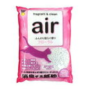 猫用砂 キャットサンド トイレ砂 猫砂 air 消臭する紙砂 フローラル 6.5L スーパーキャット AIRカミスナフロ-ラル6.5L