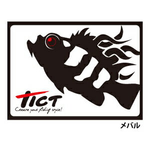 TICT メバルステッカー 7.5×10cm TICT TICT メバルステッカー 7.5×10cm ティクト TICT FISH GRAPHIC STICKER フィッシュグラフィックステッカー