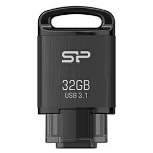 SiliconPower（シリコンパワー） USB 3.1対応 Type-C USBメモリ 32GB（ブラック） Mobile C10 SP032GBUC3C10V1K