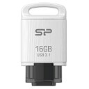 SiliconPower（シリコンパワー） USB 3.1対応 Type-C USBメモリ 16GB（ホワイト） Mobile C10 SP016GBUC3C10V1W