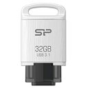 SiliconPower（シリコンパワー） USB 3.1対応 Type-C USBメモリ 32GB（ホワイト） Mobile C10 SP032GBUC3C10V1W