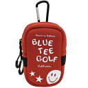 AC-009-RD ブルーティーゴルフ ストレッチ多機能ポーチ(レッド) BLUE TEE GOLF AC-009
