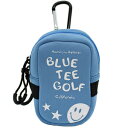 AC-009-SA ブルーティーゴルフ ストレッチ多機能ポーチ(サックス) BLUE TEE GOLF AC-009