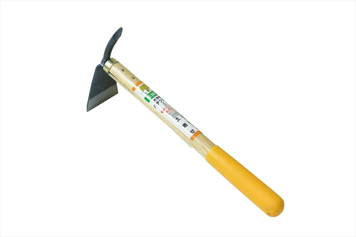 金象 片手鍬バチツル型300mm 椎柄 グリップ付 196581 園芸作業用品