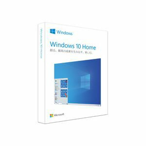 Windows 10 Home 日本語版（May 2019 Update 適用） マイクロソフト ※パッケージ（USBメディア）版