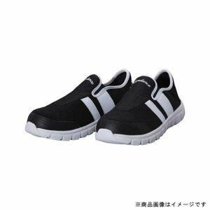 サンダンス 安全靴（スリッポンタイプ） 24.0cm ブラックホワイト SL-250-BK-240