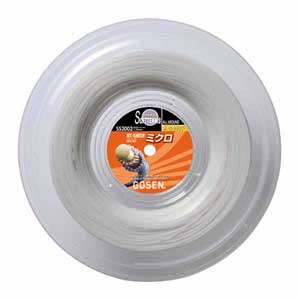 GOS-SS2002W ゴーセン ソフトテニス用ガット ハイ・シープ ミクロ(ホワイト・1.35mm×200m) GOSEN HY-SHEEP series GOS-SS2002W ゴーセン ソフトテニス用ガット ハイ・シープ ミクロ(ホワイト・1.35mm×200m) GOSEN HY-SHEEP series