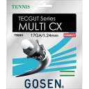 GOS-TS661NA ゴーセン 硬式テニス用ガット　マルチCX1