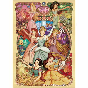 テンヨー ディズニープリンセス 美しく咲き誇る乙女 500ピース【D-500-657】 ジグソーパズル 【Disneyzone】