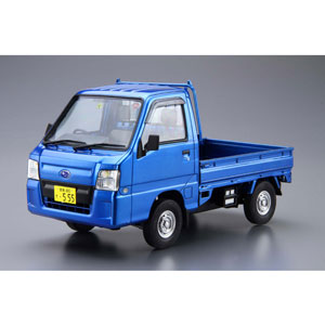 アオシマ 【再生産】1/24 ザ・モデルカー No.4 スバル TT2 サンバートラック WRブルーリミテッド '11【58282】 プラモデル