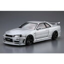 アオシマ 1/24 ザ モデルカー No.34 ニスモ BNR34 スカイラインGT-R Z-tune ’04【58312】 プラモデル