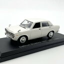 ノレブ 1/43 ダットサン ブルーバード 1600SSS 1969 ホワイト【420141】