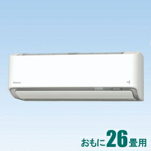 【最大1000円OFF■当店限定クーポン 3/28 1:59迄】AN-80XRP-W ダイキン 【標準工事セットエアコン】(24000円分工事費込)うるるとさららシリーズ　うるさらX おもに26畳用　(冷房：22〜33畳/暖房：21〜26畳) Rシリーズ 電源200V （ホワイト） [AN80XRPWセ]