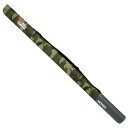 1424125 ֥륷 ߥϡɥåɥ2 Ĺ155cm(åɥɥե顼)ˡ150cm餤ޤ(9.6ft2ԡå) AbuGarcia SEMI HARD ROD CASE 2 WOODLAND CAMO 9FT6IN