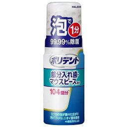 ポリデント デンタルラボ 泡ウォッシュ　125ml グラクソ・スミスクライン デンタルラボアワウオツシユ125ML