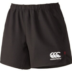 CCC-RG26013B19-4L カンタベリー ラグビーショーツ 脇ポケット付ロング ブラック・サイズ：4L CANTERBURY RUGBY SHORTS