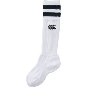 CCC-ASJ0376210-21 󥿥٥꡼ 2饤 ˥ȥå(ۥ磻ȡ2123cm) CANTERBURY JR.2LINE STOCKINGS