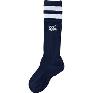 CCC-ASJ0376229-21 カンタベリー 2ライン ジュニアストッキング(ネイビー・サイズ：21～23cm) CANTERBURY JR.2LINE STOCKINGS