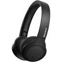 WH-H810-B ソニー Bluetooth対応ダイナミック密閉型ヘッドホン(ブラック) SONY